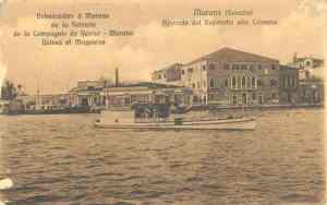 1915 SC approdo del vaporetto alla colonna