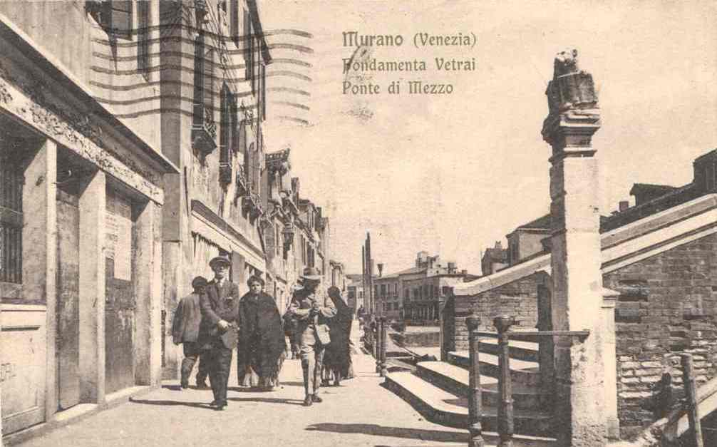 1920 – Fondamenta Vetrai Ponte di Mezzo