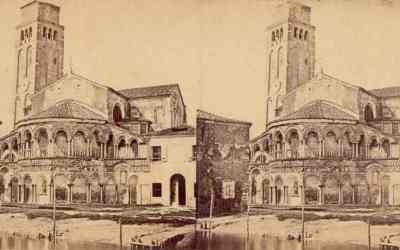 1870 – Stereoscopica Basilica di S.S. Maria e Donato