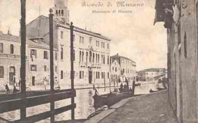 1919 – Ricordo di Murano ” il Municipio “