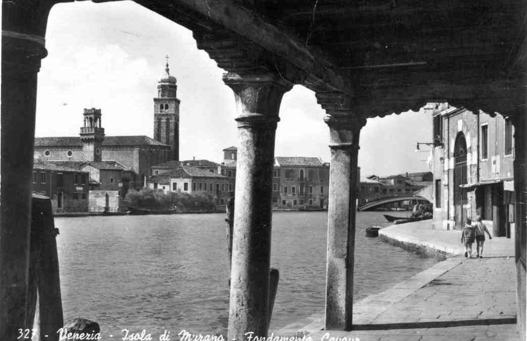 1957 – Sottoportico in fondamenta Cavour