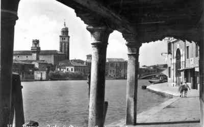 1957 – Sottoportico in fondamenta Cavour