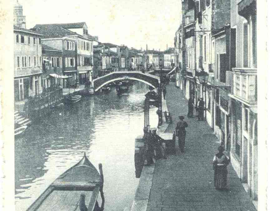 1930 – Murano con Dirigibile