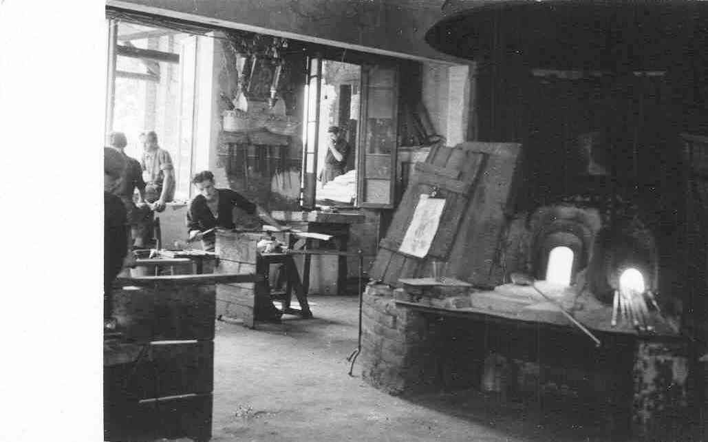 1937 – interno di una fornace