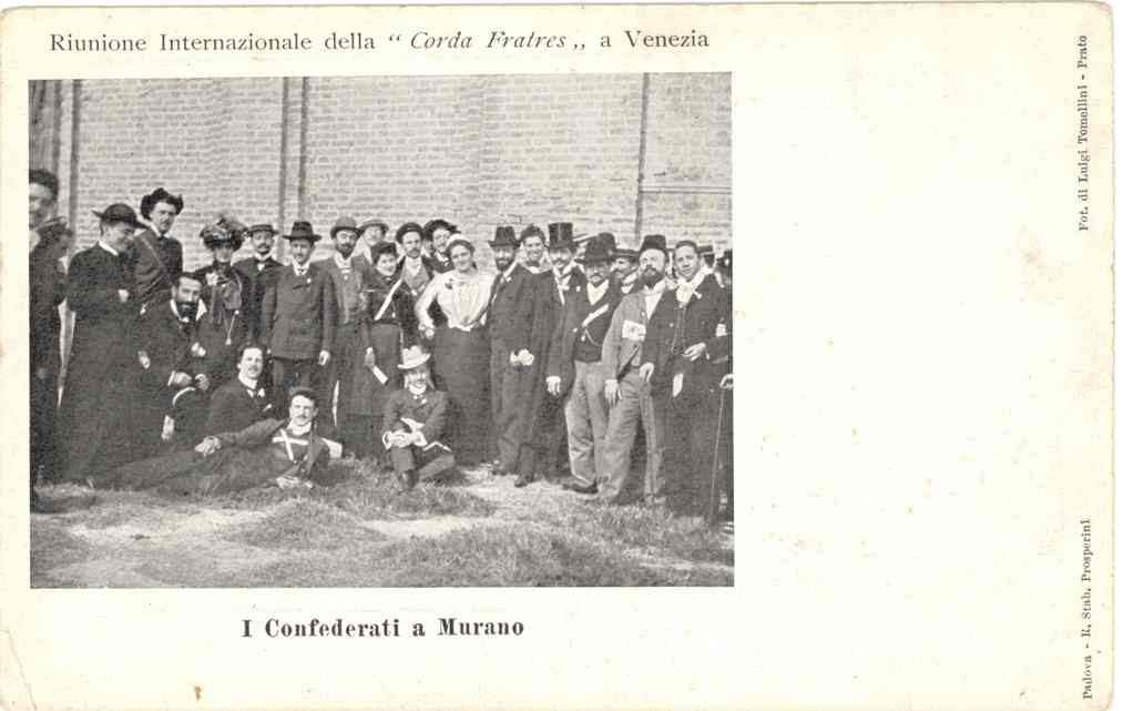 1900 – I CONFEDERATI A MURANO – “CORDA FRATRES”