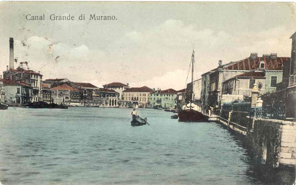 1909 – CANAL GRANDE DI MURANO