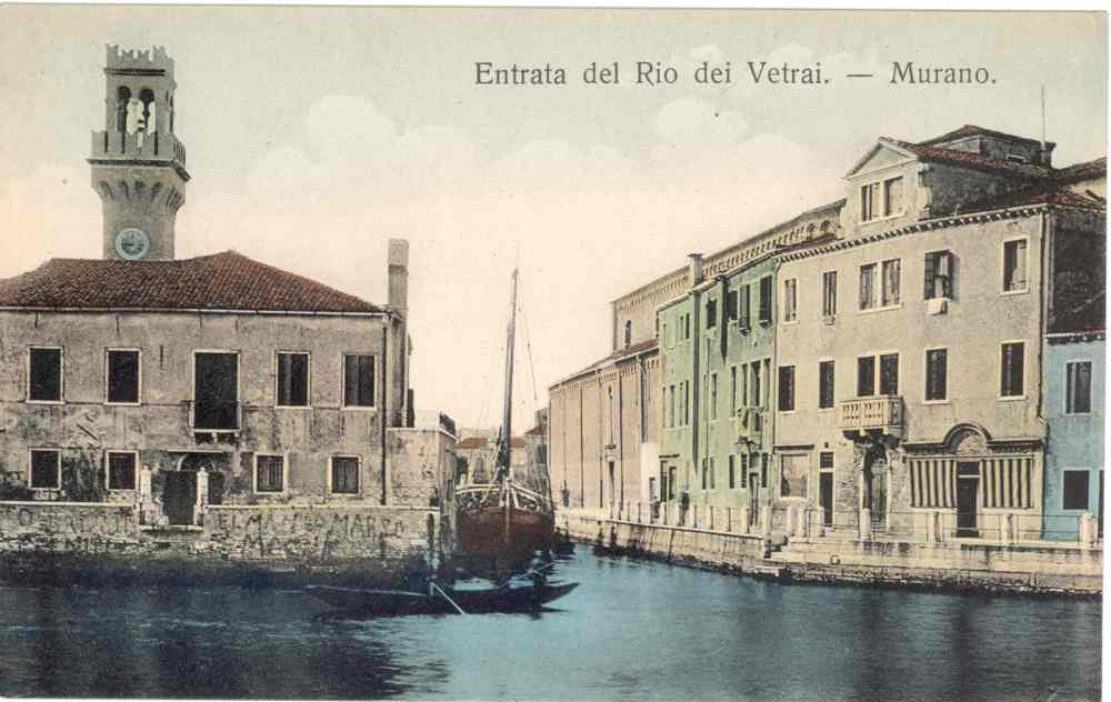 1917 – ENTRATA DEL RIO DEI VETRAI